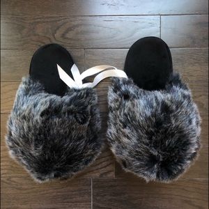 Faux Fur Slippers